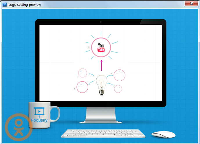 add custom logo to presentation 